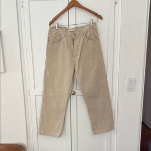 Levi's Men's Straight Jeans in Tan - VINTAGE